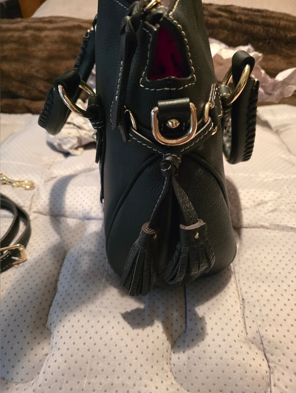 Dooney & Bourke Sorrento Satchel Black